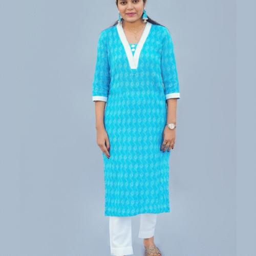 Blue Kantha