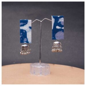 Indigo with jhumki