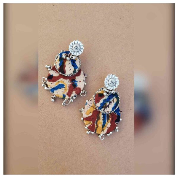 Kalamkari aarikari Earrings