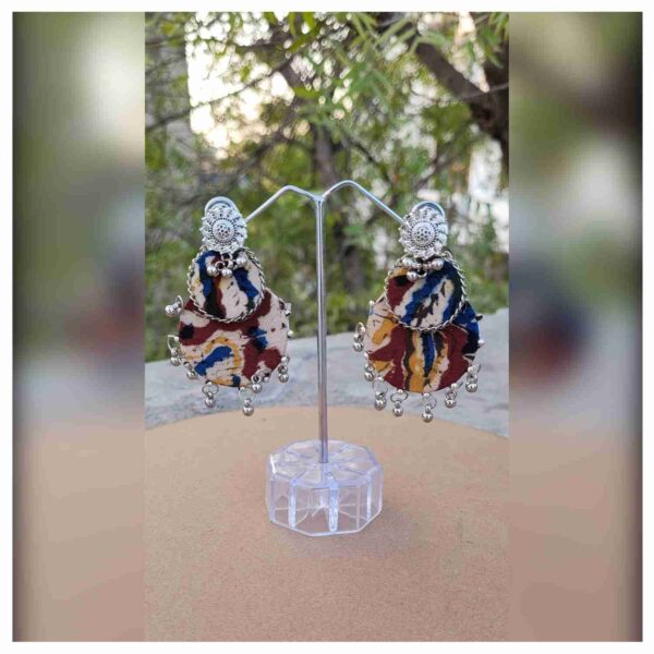 Kalamkari aarikari Earrings