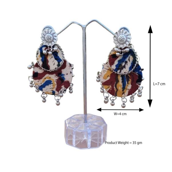 Kalamkari Earrings - Image 2