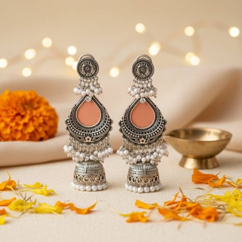 Peach Blossom Earring