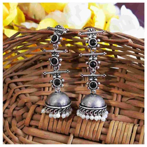 Classic Oxidized Jhumka