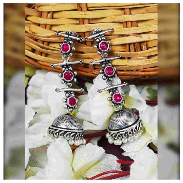 AARIKARI PINK OXIDISED