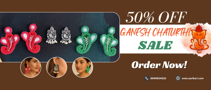 ganesh chaturthi aarikari earrings