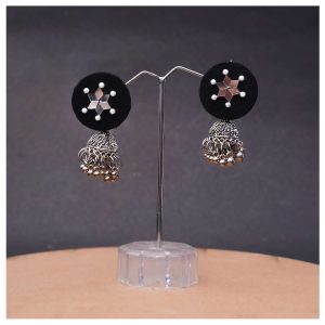 Midnight Jhumka Dangles