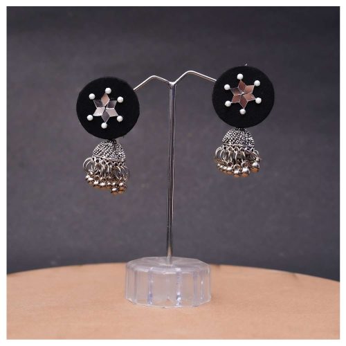 Midnight Jhumka Dangles