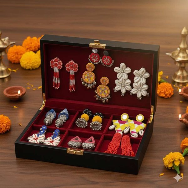 Royal Aura Box – 10 Earrings Collection - Image 2