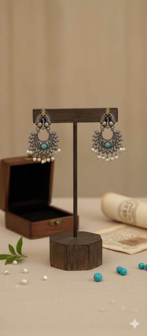 Mor Mahal Jhumkas - Image 2