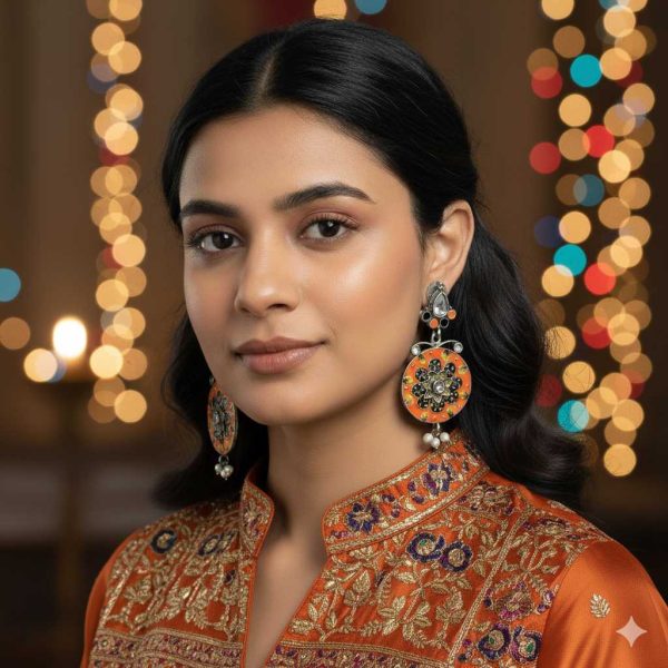 Kesariya Earrings - Image 3