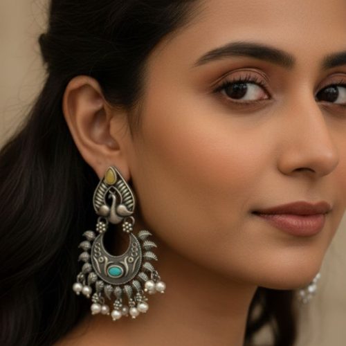 Mor Mahal Jhumkas