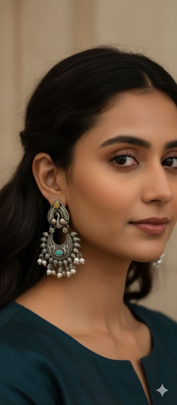 Mor Mahal Jhumkas