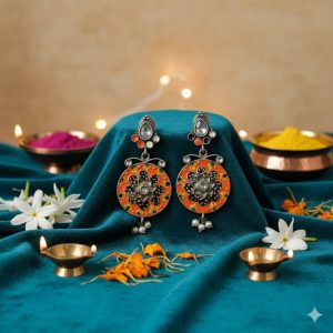 Kesariya Earrings