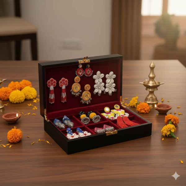 Royal Aura Box – 10 Earrings Collection - Image 3