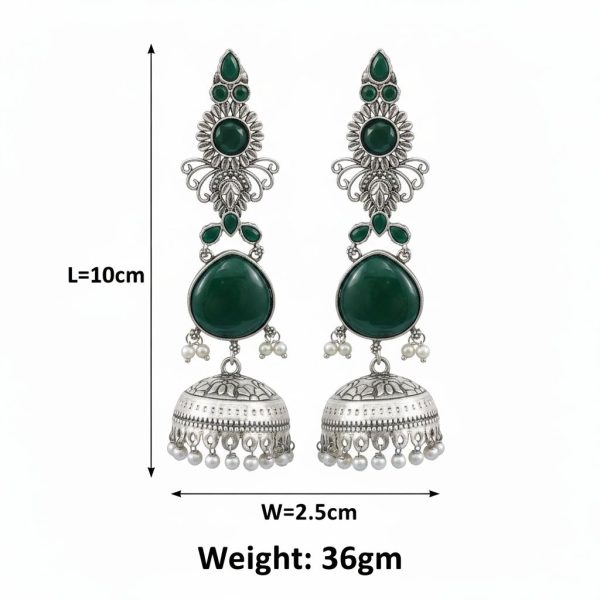 Nazakat Earrings - Image 3